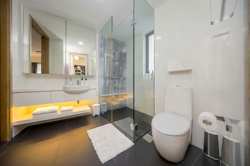 d'Leedon (Former Farrer Court), 11 Leedon Heights, 1 Bedroom, 689 sqft, Condominium For Sale, by Ken Lin, 500202854 - Bathroom - PropertyGuru.com.sg
