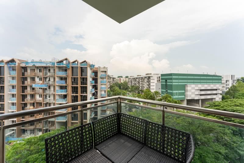 Parc Olympia, 60 Flora Drive, 1 Bedroom, 495 sqft, Condominium For Sale, by Muhammed Ayub, 500202858 - Balcony - PropertyGuru.com.sg