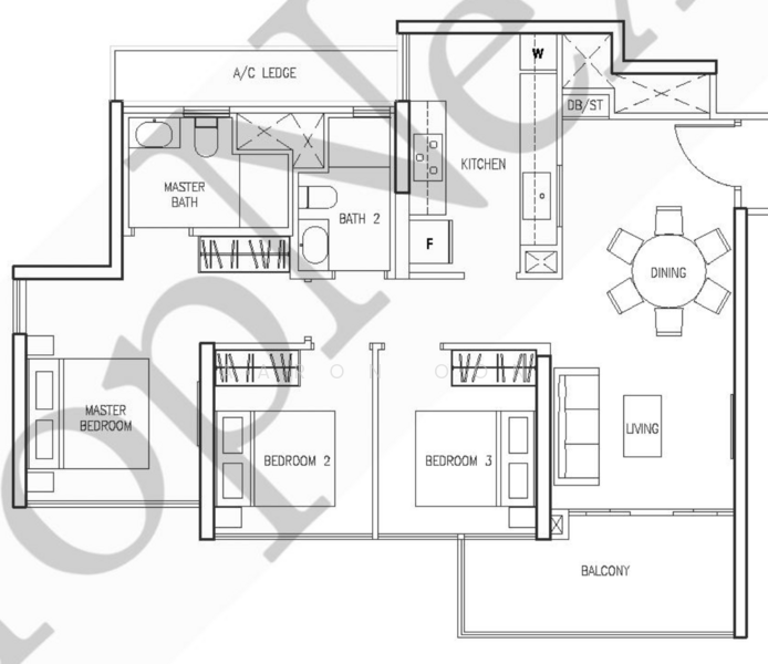 Northwave EC, 111 Woodlands View, 3 Bedrooms, 980 sqft, Executive Condominium For Rent, by Aaron Oon, 500202861 - PropertyGuru.com.sg