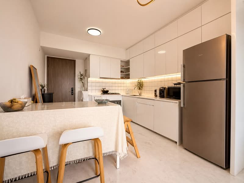 Queens Peak, 1 Dundee Road, 3 Bedrooms, 861 sqft, Condominium For Sale, by Justin Kwek, 500202867 - Kitchen - PropertyGuru.com.sg