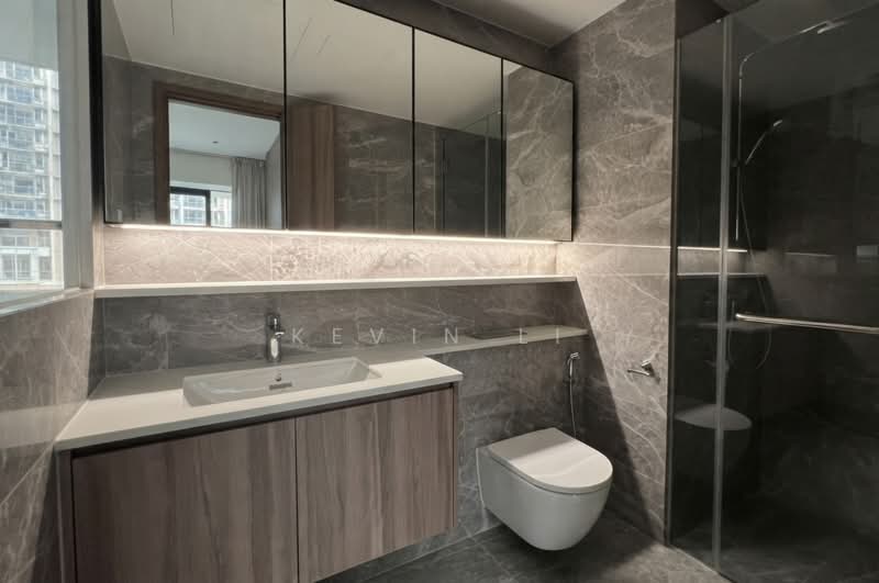 Lentor Modern, 3 Lentor Central, 2 Bedrooms, 732 sqft, Condominium For Sale, by Kevin Li, 500202955 - Bathroom - PropertyGuru.com.sg