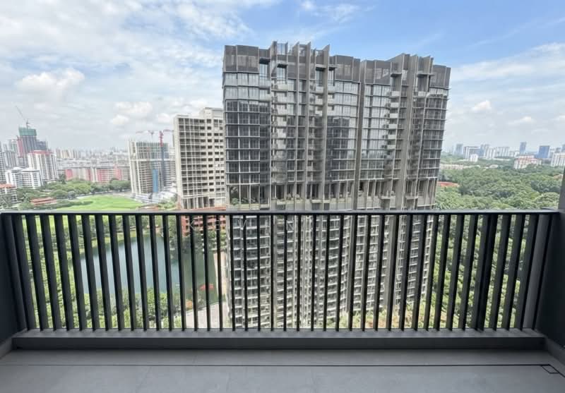 Lentor Modern, 3 Lentor Central, 2 Bedrooms, 732 sqft, Condominium For Sale, by Kevin Li, 500202955 - Balcony - PropertyGuru.com.sg