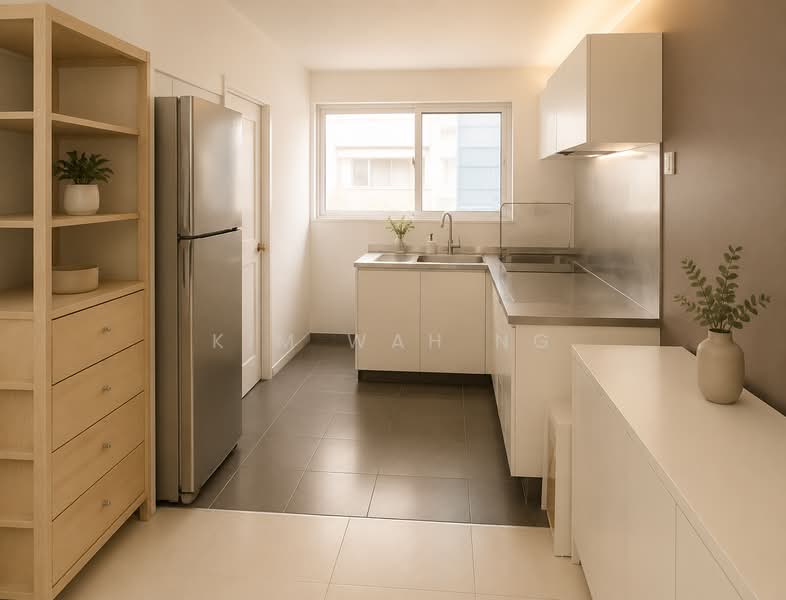 639 Yishun Street 61, 639 Yishun Street 61, 3 Bedrooms, 904 sqft, HDB Flat For Sale, by Kim Wah Ng, 500202969 - Kitchen - PropertyGuru.com.sg