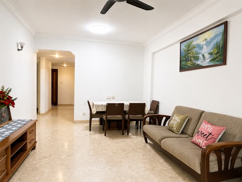 Simei Green Condominium, 1 Simei Street 4, 3 Bedrooms, 1,399 sqft, Condominium For Sale, by Xavier Ng, 500202982 - Living Room - PropertyGuru.com.sg