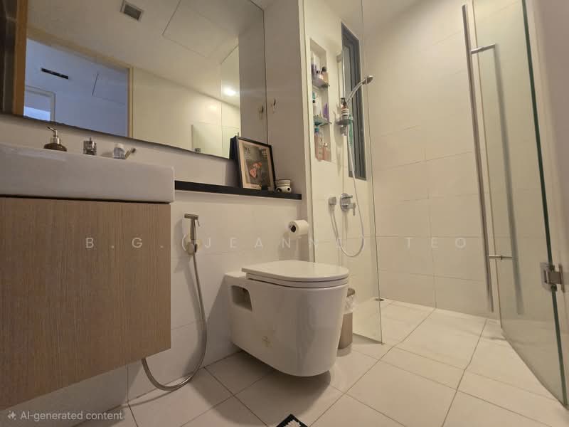 The Arte, 23 Jalan Raja Udang, 2 Bedrooms, 1,055 sqft, Condominium For Rent, by B.G.(Jeanne) Teo, 500202990 - Bathroom - PropertyGuru.com.sg