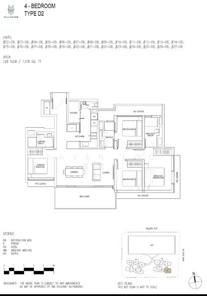 Hillhaven, 7 Hillview Rise, 3 Bedrooms, 947 sqft, Condominium For Sale, by Laven Loo 吕欣颐, 500202991 - D2 - PropertyGuru.com.sg