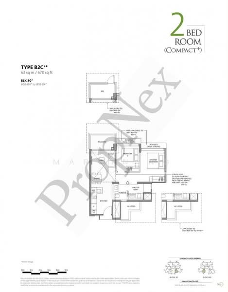 The LakeGarden Residences, , 2 Bedrooms, 678 sqft, Condominium For Sale, by Martin Ng, 500203010 - PropertyGuru.com.sg
