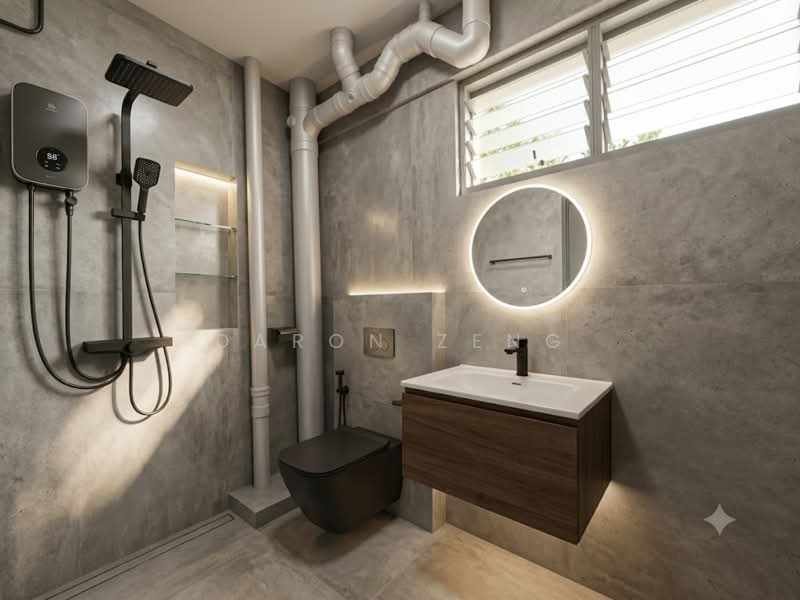 289 Yishun Avenue 6, 289 Yishun Avenue 6, 3 Bedrooms, 1,313 sqft, HDB Flat For Sale, by Daron Zeng, 500203018 - Bathroom - PropertyGuru.com.sg