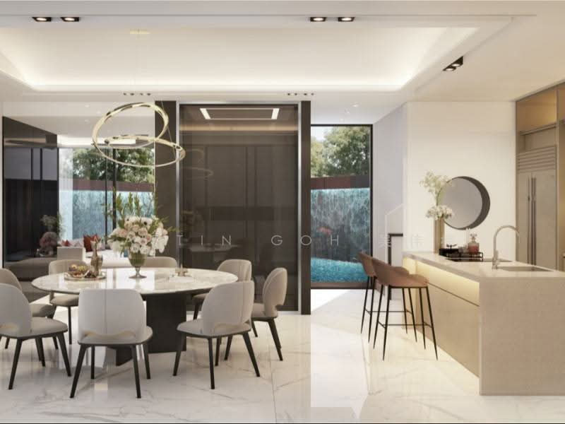 🌟 Freehold Architectural Luxury 🔥 Swiss Club • Binjai Park 🌟, Swiss Club | Binjai Park | Jln Kampong Chantek | Greenbank, 7 Bedrooms, 8,342 sqft, Detached House For Sale, by Martin Goh 吴伟楠, 500203079 - Dining Room - PropertyGuru.com.sg