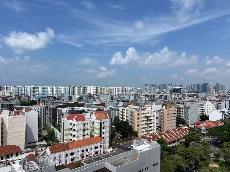 Simsville, 8 Geylang East Avenue 2, 3 Bedrooms, 1,238 sqft, Condominium For Sale, by Grace Cheong, 500203106 - Stunning City View from Living Room - PropertyGuru.com.sg