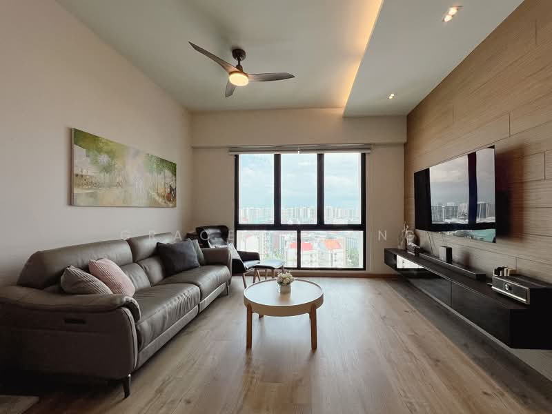 Simsville, 8 Geylang East Avenue 2, 3 Bedrooms, 1,238 sqft, Condominium For Sale, by Grace Cheong, 500203106 - Living Room - PropertyGuru.com.sg