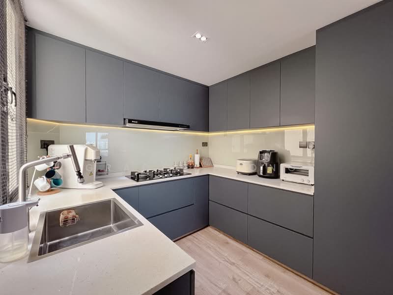 Simsville, 8 Geylang East Avenue 2, 3 Bedrooms, 1,238 sqft, Condominium For Sale, by Grace Cheong, 500203106 - Kitchen - PropertyGuru.com.sg