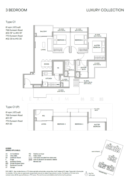 Dunearn House, 760 Dunearn Road, 3 Bedrooms, 872 sqft, Condominium For Sale, by Lex Lim 林双麟, 500203119 - PropertyGuru.com.sg