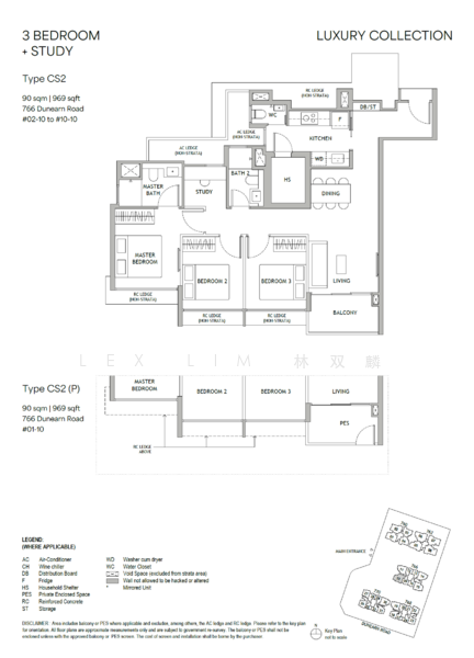 Dunearn House, 760 Dunearn Road, 3 Bedrooms, 872 sqft, Condominium For Sale, by Lex Lim 林双麟, 500203119 - PropertyGuru.com.sg