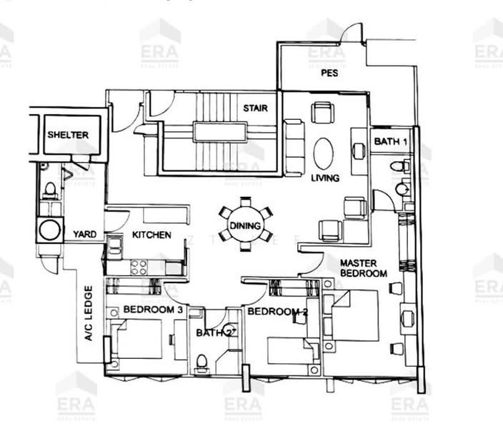 The Alcove, 10 Lorong 27 Geylang Singapore, 3 Bedrooms, 1,378 sqft, Condominium For Sale, by ZT Lee, 500203177 - PropertyGuru.com.sg