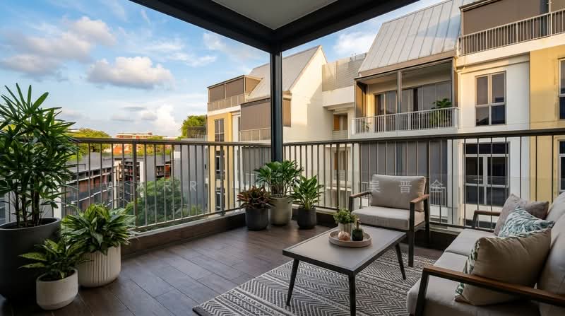 The Creek @ Bukit, 15A Toh Tuck Road, 4 Bedrooms, 1,711 sqft, Condominium For Rent, by Warren Wu 吴晋全, 500203189 - Balcony - PropertyGuru.com.sg