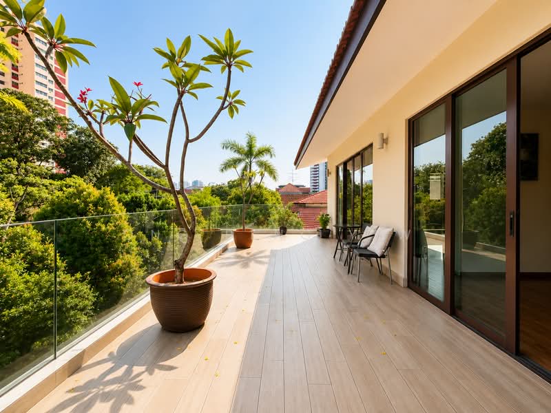 ⭐⭐ ⭐ Rare Freehold D15 Detached Gem with Private Pool in Keris Estate ⭐ ⭐ ⭐, Marine Parade Road / East Coast Road, 5 Bedrooms, 6,572 sqft, Detached House For Sale, by Ong Beng Yew, 500203208 - Balcony - PropertyGuru.com.sg