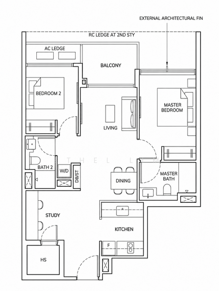 Ardor Residence, 181 Haig Road, 2 Bedrooms, 861 sqft, Apartment For Sale, by Ethel Lim, 500203272 - PropertyGuru.com.sg