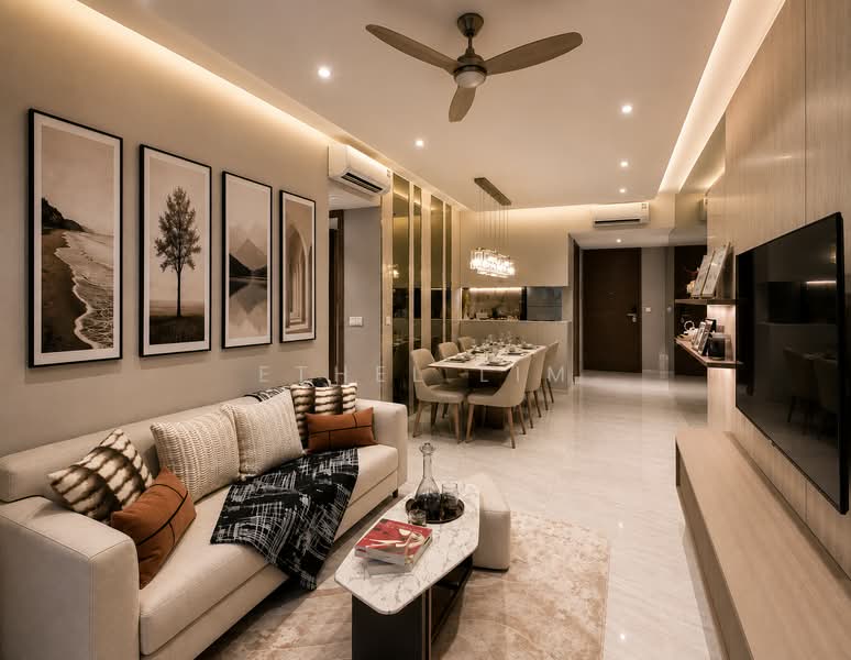 Ardor Residence, 181 Haig Road, 2 Bedrooms, 861 sqft, Apartment For Sale, by Ethel Lim, 500203272 - Living Room - PropertyGuru.com.sg