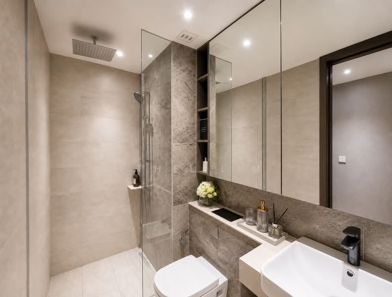 Ardor Residence, 181 Haig Road, 2 Bedrooms, 861 sqft, Apartment For Sale, by Ethel Lim, 500203272 - Bathroom - PropertyGuru.com.sg