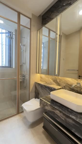 The Avenir, 8 River Valley Close, 1 Bedroom, 538 sqft, Condominium For Rent, by Colin Li, 500203292 - Bathroom - PropertyGuru.com.sg