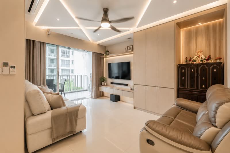 Forestville, 48 Woodlands Drive 16, 3 Bedrooms, 1,066 sqft, Executive Condominium For Sale, by Kieran Koh, 500203331 - Living Room - PropertyGuru.com.sg