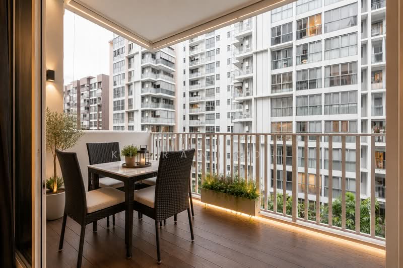 Forestville, 48 Woodlands Drive 16, 3 Bedrooms, 1,066 sqft, Executive Condominium For Sale, by Kieran Koh, 500203331 - Balcony - PropertyGuru.com.sg