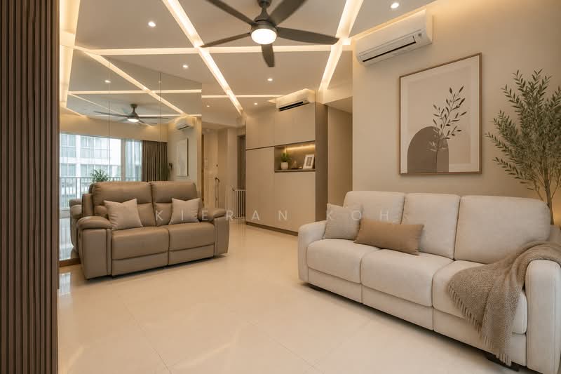 Forestville, 48 Woodlands Drive 16, 3 Bedrooms, 1,066 sqft, Executive Condominium For Sale, by Kieran Koh, 500203331 - Living Room - PropertyGuru.com.sg