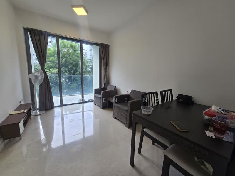 Skies Miltonia, 35 Miltonia Close, 1 Bedroom, 484 sqft, Condominium For Rent, by Novene Ng, 500203338 - Living Room - PropertyGuru.com.sg