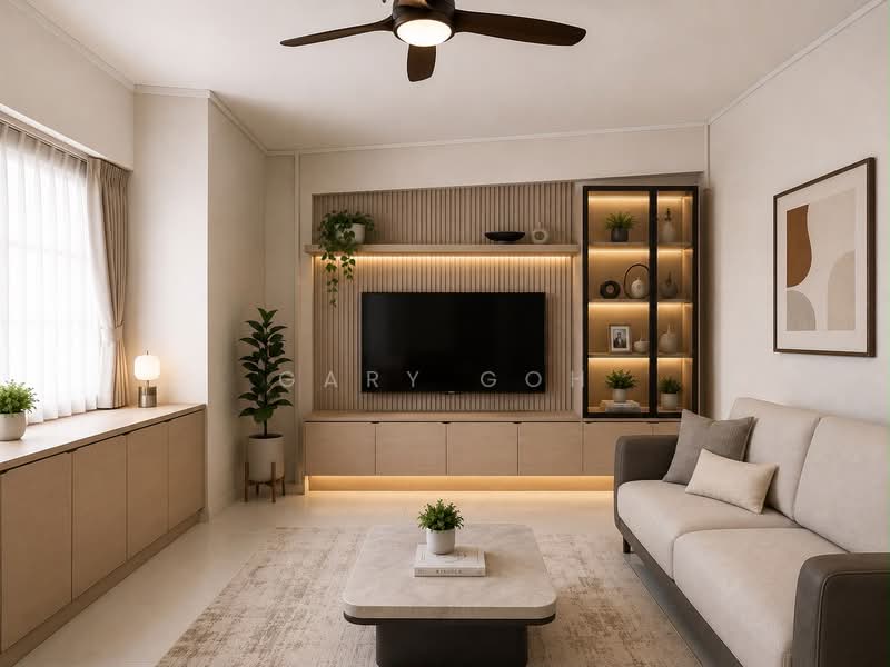 505 Choa Chu Kang Street 51, 505 Choa Chu Kang Street 51, 3 Bedrooms, 1,162 sqft, HDB Flat For Sale, by Gary Goh, 500203358 - Living Room Renovated  - PropertyGuru.com.sg