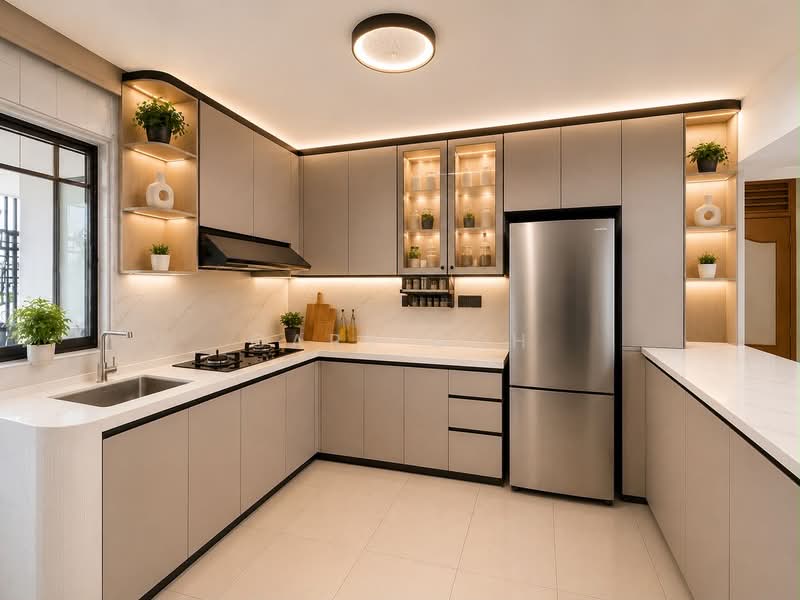 505 Choa Chu Kang Street 51, 505 Choa Chu Kang Street 51, 3 Bedrooms, 1,162 sqft, HDB Flat For Sale, by Gary Goh, 500203358 - Kitchen Renovated  - PropertyGuru.com.sg