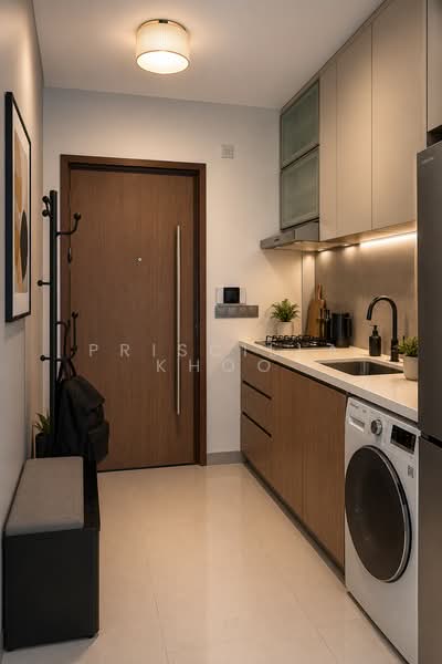 Melosa, 28 Lorong 28 Geylang, 2 Bedrooms, 538 sqft, Condominium For Sale, by Priscilla Khoo, 500203366 - Kitchen - PropertyGuru.com.sg