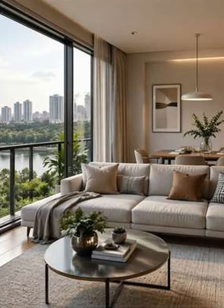 Lucerne Grand, Lakeside Drive, 2 Bedrooms, 667 sqft, Condominium For Sale, by Sherilyn Ng, 500203369 - Living Room - PropertyGuru.com.sg