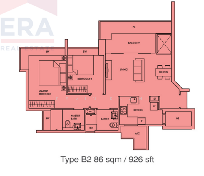 Trevista, 21 Lorong 3 Toa Payoh, 2 Bedrooms, 926 sqft, Condominium For Sale, by Kavin Kuah, 500203380 - PropertyGuru.com.sg