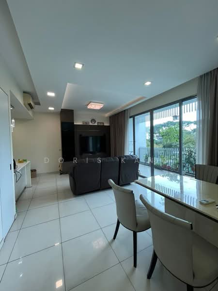Hundred Trees, 85 West Coast Drive, 3 Bedrooms, 1,302 sqft, Condominium For Rent, by Doris Kang, 500203443 - Living Room - PropertyGuru.com.sg
