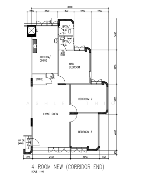 317 Hougang Avenue 7, 317 Hougang Avenue 7, 3 Bedrooms, 1,001 sqft, HDB Flat For Sale, by Ashley Thio, 500203467 - PropertyGuru.com.sg