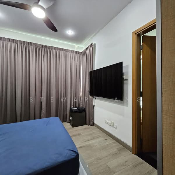 Caribbean at Keppel Bay, 24 Keppel Bay Drive, 2 Bedrooms, 883 sqft, Condominium For Rent, by Stewart Ang, 500203491 - Bedroom - PropertyGuru.com.sg