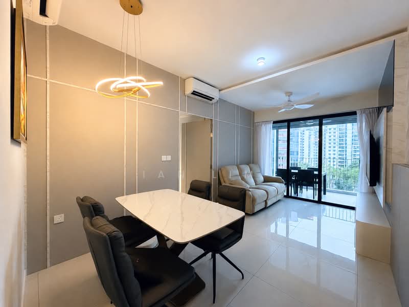 Riverfront Residences, 55 Hougang Avenue 7, 3 Bedrooms, 1,109 sqft, Condominium For Sale, by Ian Lim, 500203496 - Living Room - PropertyGuru.com.sg