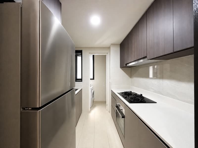 Riverfront Residences, 55 Hougang Avenue 7, 3 Bedrooms, 1,109 sqft, Condominium For Sale, by Ian Lim, 500203496 - Kitchen - PropertyGuru.com.sg
