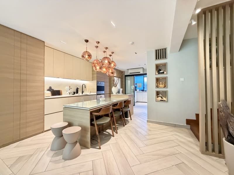 Move in Condition, 2.5sty + Basement, Good layout, Privacy, Good Quality Material used, Bedok Estate, Changi Road Estate, 5 Bedrooms, 2,325 sqft, Cluster House For Sale, by Alex Ng, 500203499 - Kitchen - PropertyGuru.com.sg