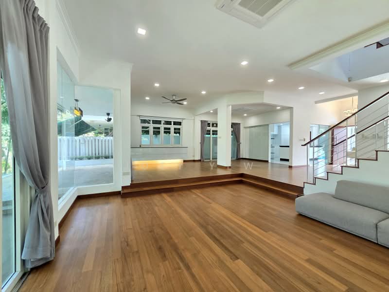Seletar Hills Estate, Saraca Road, 5 Bedrooms, 4,200 sqft, Bungalow House For Rent, by Joey Yew, 500203522 - Living Room - PropertyGuru.com.sg