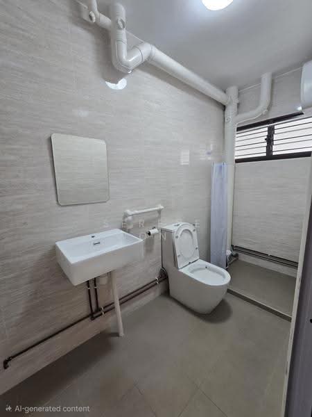 836 Yishun Street 81, 836 Yishun Street 81, Sembawang / Yishun, 4 Bedrooms, 1,572 sqft, HDB Flat For Sale, by Serene Wong, 500203525 - Bathroom - PropertyGuru.com.sg