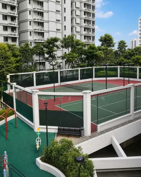 Amaryllis Ville, 20 Newton Road, 3 Bedrooms, 1,378 sqft, Condominium For Sale, by Joyce Tan, 500203527 - 2 Huge Tennis Court - PropertyGuru.com.sg