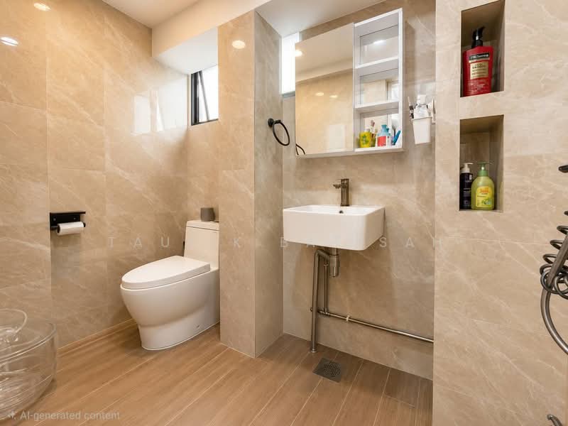 913 Tampines Street 91, 913 Tampines Street 91, 3 Bedrooms, 1,119 sqft, HDB Flat For Sale, by Taufik Batisah, 500203541 - Bathroom - PropertyGuru.com.sg