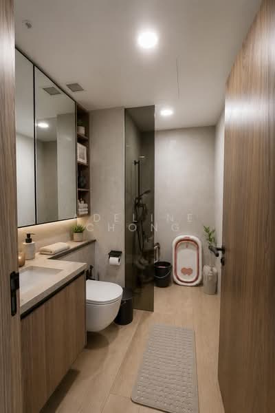 Coastline Residences, 7 Amber Road, 2 Bedrooms, 743 sqft, Condominium For Rent, by Adeline Chong, 500203560 - Bathroom - PropertyGuru.com.sg