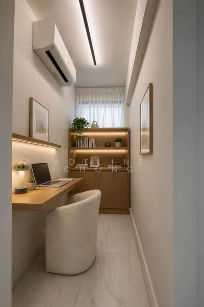 Coastline Residences, 7 Amber Road, 2 Bedrooms, 743 sqft, Condominium For Rent, by Adeline Chong, 500203560 - Study - PropertyGuru.com.sg