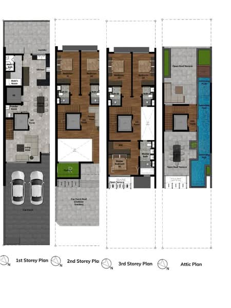 Chevron Collection, East Coast / Marine Parade, 5 Bedrooms, 5,185 sqft, Terraced House For Sale, by Irene Yap, 500203563 - PropertyGuru.com.sg