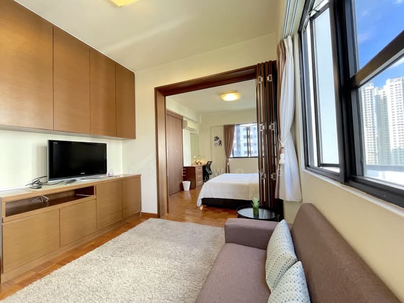 Huge Studio-Esque Master Bedroom | Condo Facilities | Tiong Bahru MRT 3 Mins Walk, 9 Jln Membina, Room Rental, 400 sqft, Condominium For Rent, by Addie Wong, 500203586 - Bedroom - PropertyGuru.com.sg