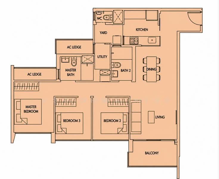 Sol Acres, 8 Choa Chu Kang Grove, 3 Bedrooms, 1,066 sqft, Executive Condominium For Sale, by Hoo Yong Heng, 500203609 - PropertyGuru.com.sg