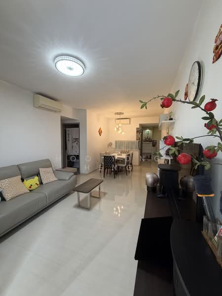 Sol Acres, 8 Choa Chu Kang Grove, 3 Bedrooms, 1,066 sqft, Executive Condominium For Sale, by Hoo Yong Heng, 500203609 - Living Room - PropertyGuru.com.sg
